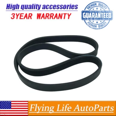 EPDM Serpentine Belt 6PK2220 For Ford Focus Chevrolet Express C2500 3500S10 Jeep Foto 1 de 4