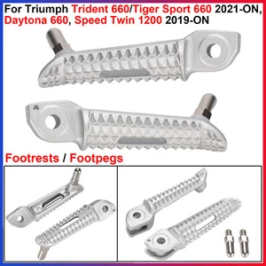 For Triumph Trident 660 2021-ON, Speed Twin 1200 2019-ON - Footrests / Footpegs - Picture 1 of 18