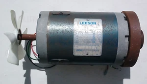 LEESON 12V DC Electric Motor, 4800RPM, 15Amps C4D48DH2B Cat. No. 108350 - Picture 1 of 6