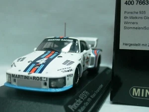 WOW EXTREMELY RARE Porsche 935 1976 #4 Martini Winner Glen 1:43 Minichamps-Spark - Picture 1 of 3