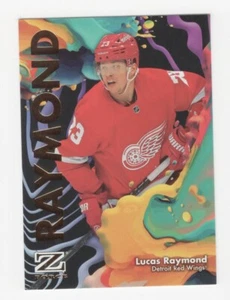 2024-25 METAL UNIVERSE HOCKEY Z-FORCE LUCAS RAYMOND DETROIT RED WINGS #21 - Bild 1 von 1