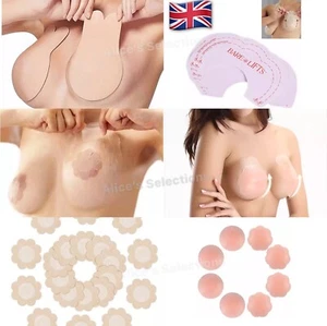 Bruststraffung Trägerlos Kaninchenohr - Brustwarzenabdeckungen Silikon Bruststraffung UK  - Bild 1 von 24