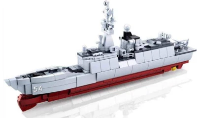 SLUBAN - ModelBricks - Ships - Type 054A Frigate - Scale 1:450 - 417 Pcs - Image 1 of 4