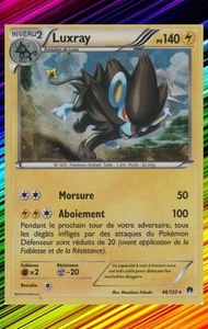 Luxray Holo Deck Promo - XY9:Rupture Turbo - 46/122 - Pokemon Karte Neu Französisch - Bild 1 von 1