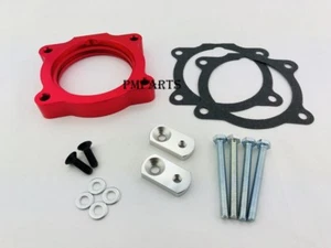 Espaciador de carrocería del acelerador Bilet rojo para Chevrolet Silverado GMC Sierra 07-13 4,3 L V6 - Imagen 1 de 2