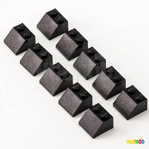 Lot of 10 Genuine LEGO 3039 Black Roof Tile 2x2 Slope 45 Brick Blocks Parts NEW - Picture 1 of 4