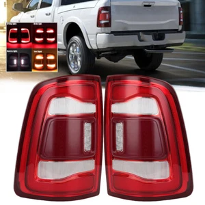 Luz trasera LED izquierda+derecha lámpara de freno con punto ciego rojo para Dodge Ram 2500 2019-23 - Imagen 1 de 12