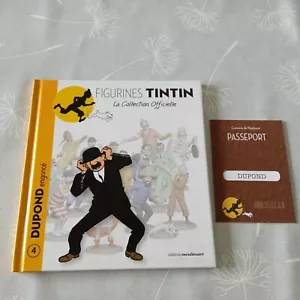 Figurines TINTIN résine collection – livre + passeport – 4 - Dupond engoncé - Picture 1 of 1