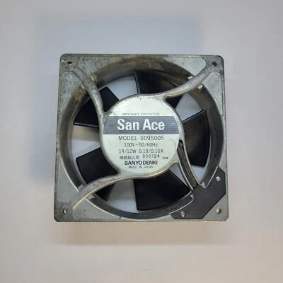 Sanyo Denki Fan San Ace 109S005 100V~50/60Hz, 14/12W, 0.18/0.16A - Image 1 of 4