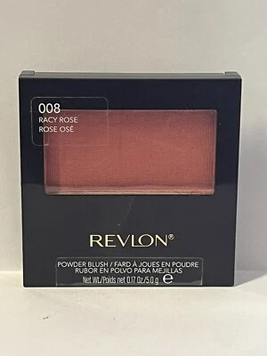 Revlon Powder Blush With Blush, 008 Racy Rose, 0.17 oz, (Single) - Image 1 of 3