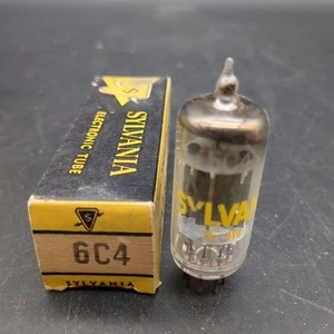 Sylvania 6C4 Tube NOS in Original Box - Picture 1 of 3