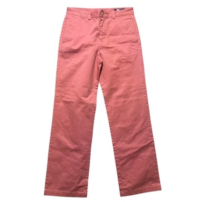 Pantalones chinos informales Vineyard Vines para niños talla 18 rosa coral uniforme escolar preppy Foto 1 de 4