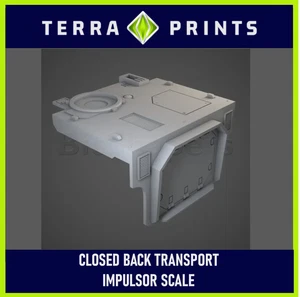 Murmillo Closed back Upgrade Use For Space Primary Impulsor 28mm wargaming - Picture 1 of 6