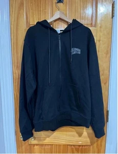 Mens Billionaire Boys Club Eva Full Zip Classic Black Cotton Hoodie Size XL - Picture 1 of 7