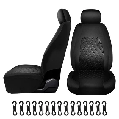 For Toyota Venza 2009-2024 Car Seat Covers Front  Set PU Leather Protector Pad Foto 1 de 4