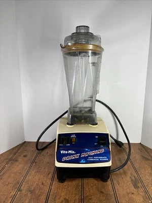 Vitamix Drink Machine Commercial Blender Mixer VM0100 60oz Pitcher Tested Works - Image 1 of 4