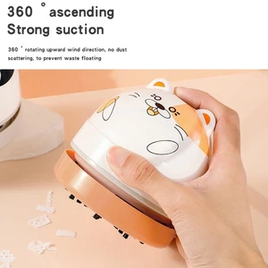 Mini Desktop Vacuum Cleaner Table Dust Sweeper Vacuum Battery Operated BT5 - Picture 1 of 12