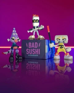 Superplastic Bad Sushi Series Blind Box 3in Mystery Figures *1 BOX* SOLD OUT - Picture 1 of 8