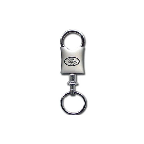 Llavero valet grabado láser de los 49ers de San Francisco NFL Foto 1 de 1