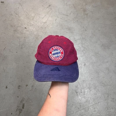 VINTAGE ADIDAS FC BAYERN MÜNCHEN JACQUARD CAP - Bild 1 von 4