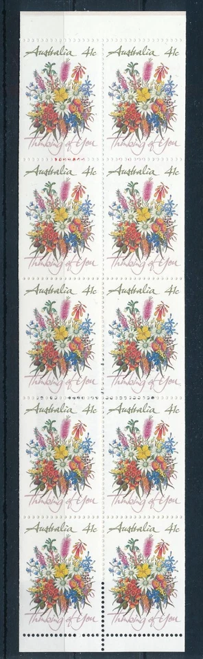 [74700] Australia 1990 Flora Flowers Blumen Perf. 13 3/4 Booklet MNH - Image 1 of 1