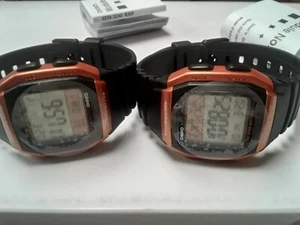 2er Set Casio Uhren Weltzeit 50 M Wasserdicht 10 Jahre Batterie - Bild 1 von 5