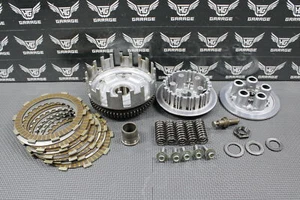1996 96-04 HONDA XR400R OEM COMPLETE CLUTCH W PLATES BASKET HUB 22100-KCY-670 - Picture 1 of 16