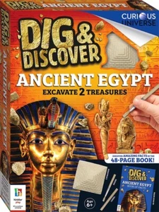 NEW Dig & Discover Kit: Ancient Egypt by Hinkler Pty Ltd Activity Set & Book⏳️🐪 - Picture 1 of 1