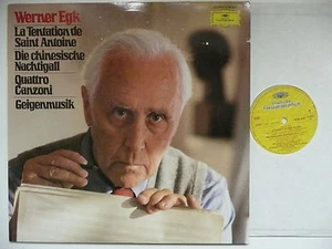 WERNER EGK CONDUCTS TEMPTATION OF ST ANTHONY & CHINESE NIGHTINGALE DG 2536 413 - Picture 1 of 3