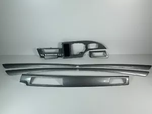 BMW E60 E61 LCI CIC modanature decorative kit finiture interne grigio siderale INDIVIDUALE - Foto 1 di 22