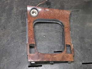 1996-02 BMW Z3 E36 CENTER CONSOLE DASH TRIM COVER PANEL WOODGRAIN SHIFTER BEZEL - Picture 1 of 7