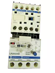 🔥NUEVO ARRANQUE MOTOR SQUARE D TELEMECANIQUE LC1K06 110 VAC LR2K0308 1.8-2.6 AMP - Imagen 1 de 10