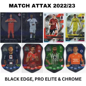 MATCH ATTAX 22/23 2023 BORDO NERO, PRO ELITE & CROMATO - SCEGLI LA TUA SCHEDA - Foto 1 di 46