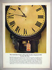 Gordon's Gin Print Ad - 1962 ~~ Alexander Gordon's 1769 Clock