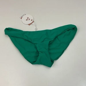 PQ Swim Basic Parte Inferior Completa Acanalada Verde Irlanda - Pequeña - Imagen 1 de 5
