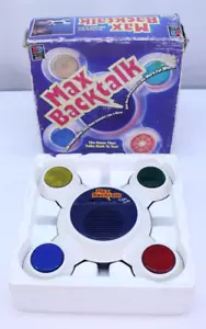 Gioco da tavolo vintage Max Backtalk Milton Bradley 4752 MB completo 1986 funzionante Simon NY - Foto 1 di 15