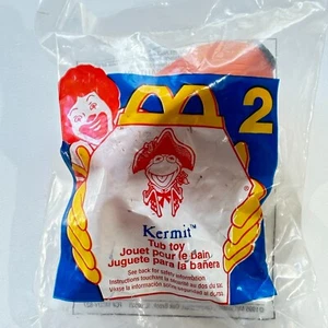 1995 McDonalds Happy Meal Muppets Treasure Island Tub Toy - Kermit #2 - Picture 1 of 2