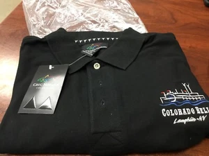 Greg Norman Kragen Golf Shirt Colorado Belle Promo Größe XL Xlarge bestickt - Bild 1 von 8