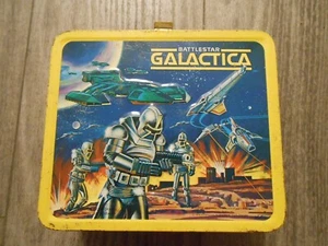 Brotdose - Vintage 1978 - Metall / Dose - BATTLESTAR GALACTICA - SELTEN - Bild 1 von 7
