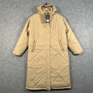 Regatta Jacket Womens UK 8 Cambrie Beige Insulated Padded Longline Coat NEW - Picture 1 of 12
