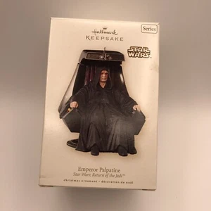Hallmark Emperador Palpatine Star Wars: El Retorno del Jedi Ornamento de Recuerdo 2008 - Imagen 1 de 6