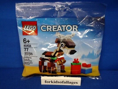 NEW Sealed LEGO Creator 40434 Christmas Reindeer Building Toy - Image 1 of 2
