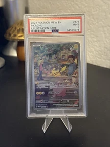 PSA 9 - Pikachu 173/165 - Illustration Rare - Scarlet & Violet 151 - Picture 1 of 2