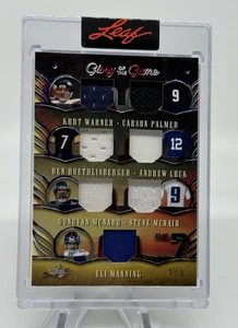 2025 Leaf Glory of the Game Football WARNER PALMER MCNABB MANNING ++ 4/5 Trikot - Bild 1 von 2