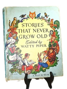 1969 Stories That Never Grow Old Watty Piper Platt & Munk Hauman Illustrations - Picture 1 of 8