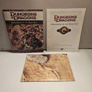 Dungeons & Dragons Marauders of the Dune Sea Stand-alone Adventure Book +D&D Map - Bild 1 von 13