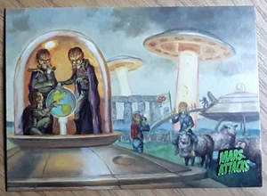 2013 Mars Attacks! Invasion Card 22 STONEHENGE SETUP. - Picture 1 of 3