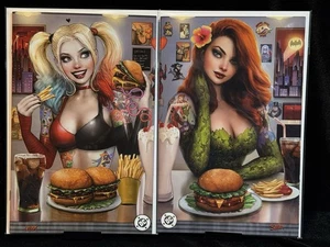 HARLEY QUINN #45 & POISON IVY #27 SET ESCLUSIVO CONNECTION VIRGIN - SZERDY - Foto 1 di 3