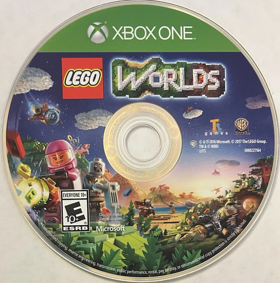 LEGO Worlds (Microsoft Xbox One) DISC ONLY | NO TRACKING | M938 - Image 1 of 1