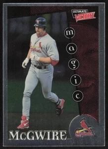 1999 Upper Deck Ultimate Victory Mark McGwire Magic Card #177 - Cardinals - Picture 1 of 2